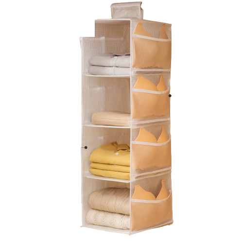 4-Grid Hanging Storage