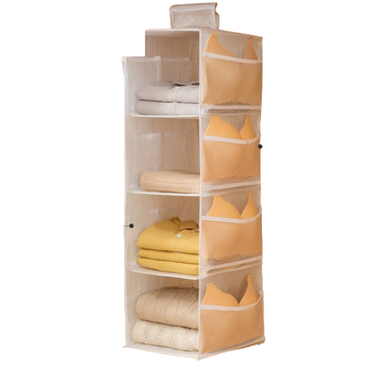 4-Grid Hanging Storage