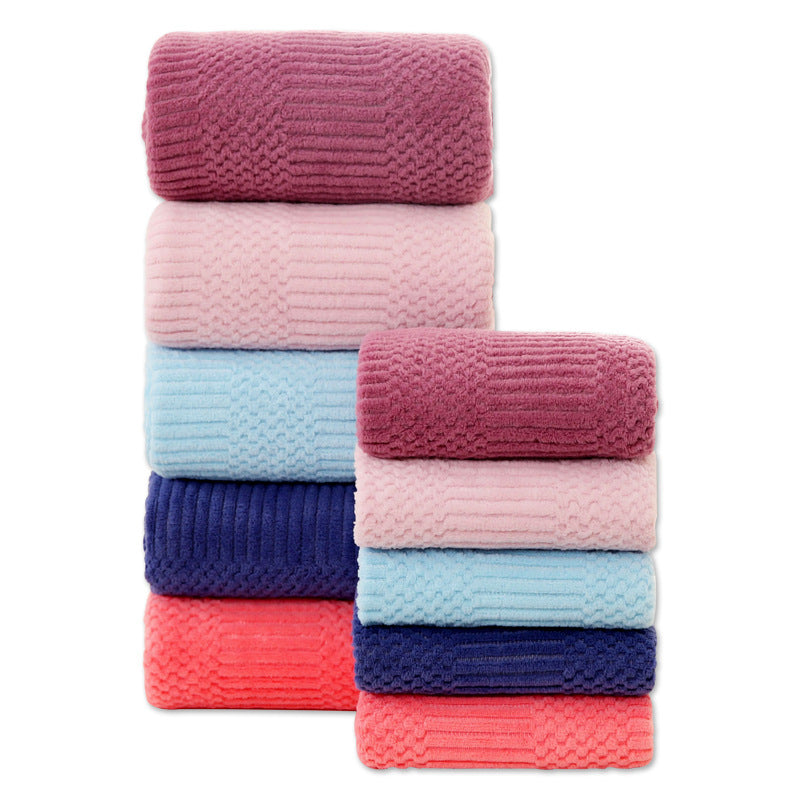 Thickened Bath Towel Set