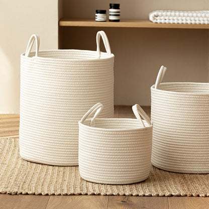 Threaded Laundry Basket